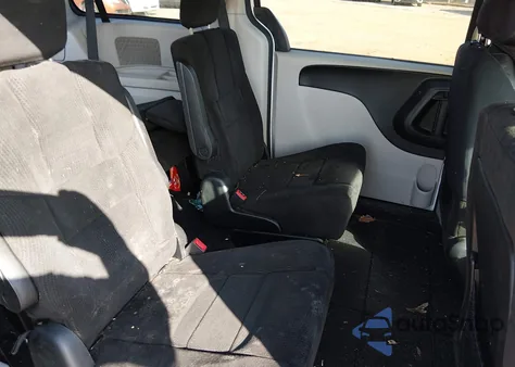 2012 Dodge Grand Caravan Sxt from USA, damaged, VIN 2C4RDGCG5CR302553